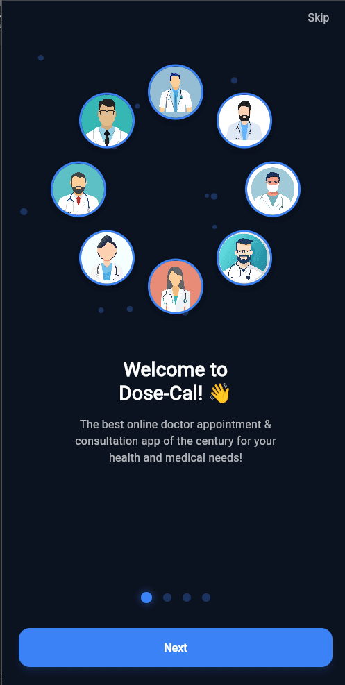 Dose-Cal screenshot