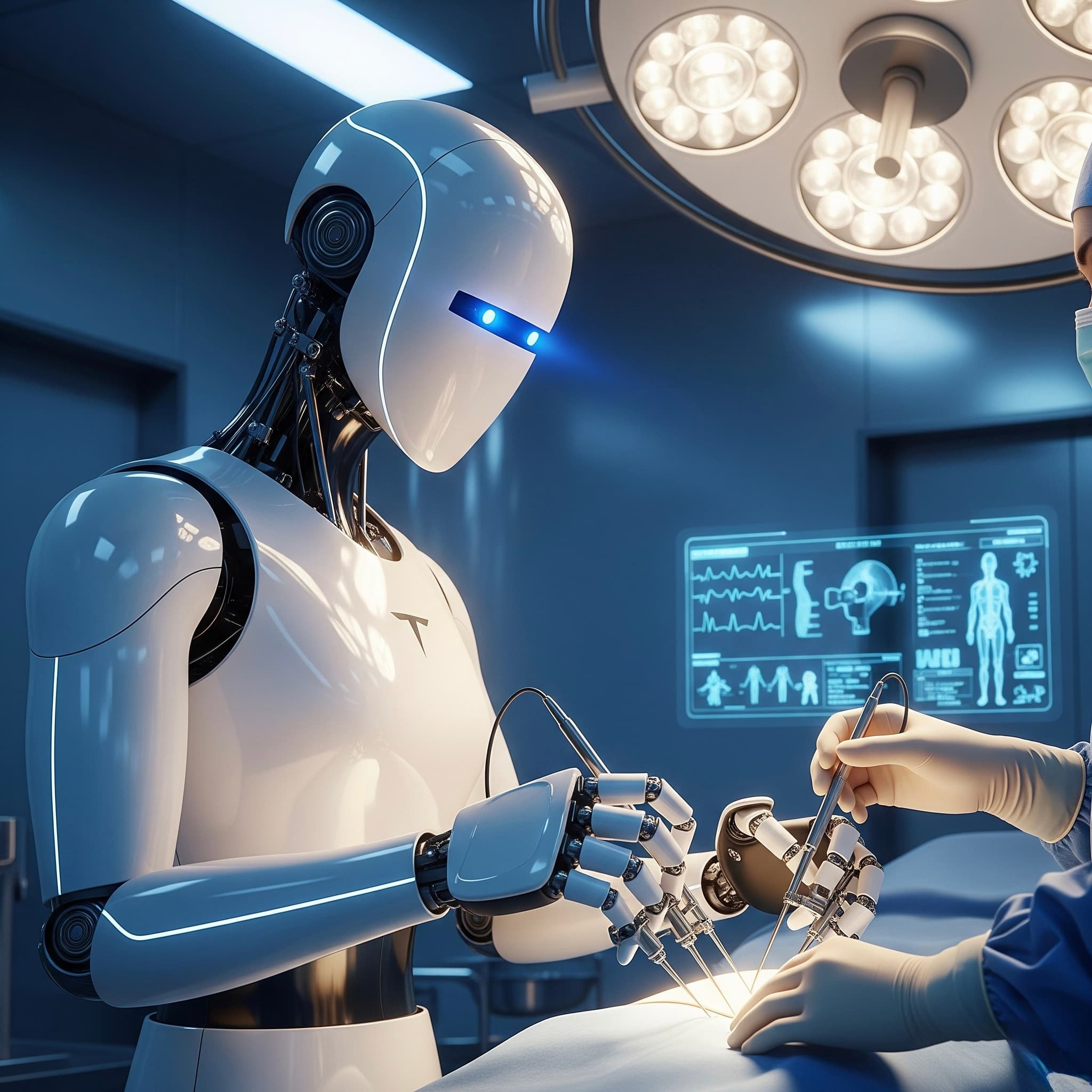 Humanoid surgical assistant prototype